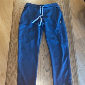 Figs yola skinny scrub pants in dark harbour  (sm petite)